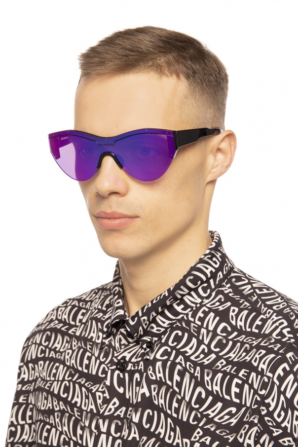 Purple 'Ski Cat' sunglasses Balenciaga - Vitkac Canada